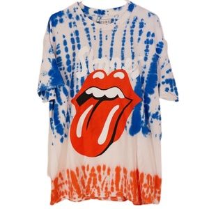 ROLLING STONES TIE DYE CONCERT T-SHIRT